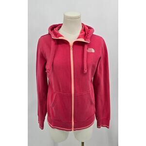 The North Face 
Muted Raspberry Fleece Hooded Full Zip